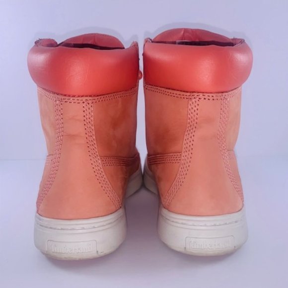 TIMBERLAND WOMEN'S NEWPORT BAY OXFORD LIGHT ORANGE - Picture 8 of 12